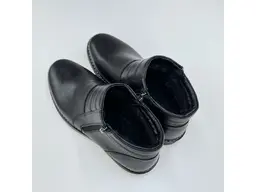 Pánske kvalitné teplé hnedé pohodlné členkové topánky E391-60