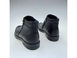 Pánske kvalitné teplé hnedé pohodlné členkové topánky E391-60