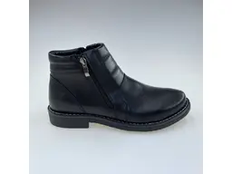 Pánske kvalitné teplé hnedé pohodlné členkové topánky E391-60