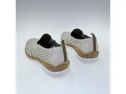 Dámske pohodlné letné béžové mokasíny N4251-60