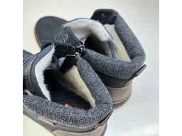 Modré TEX teplé členkové topánky Rieker B3343-15